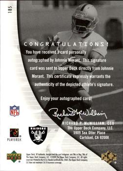 2004 SP Authentic Rookie Authentics 449/990 Johnnie Morant #185 Auto