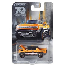 Load image into Gallery viewer, 2023 Matchbox Moving Parts 70th Year Anniversary Special Edition '22 Hummer EV 3/5