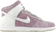 将图片加载到图库查看器,(2013) Nike Dunk Hi Skinny Print Grey Laser Size 7W NEW