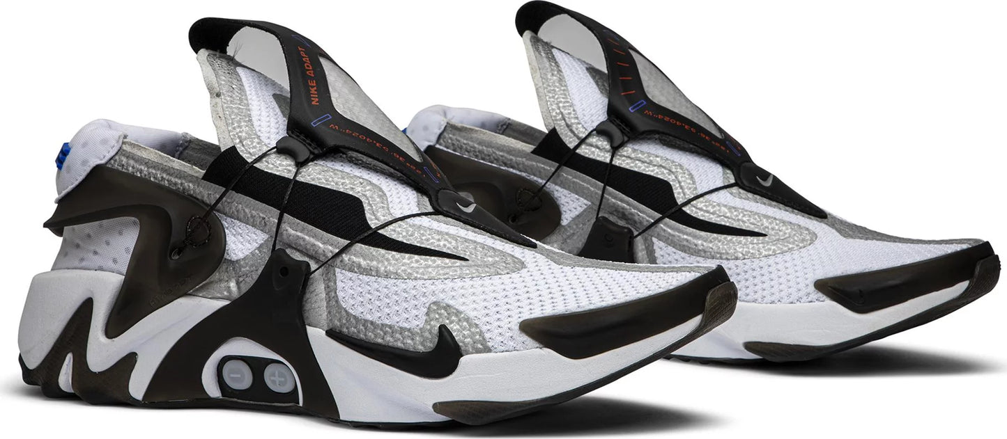 Nike Adapt Huarache White Black Size 9.5M / 11W New