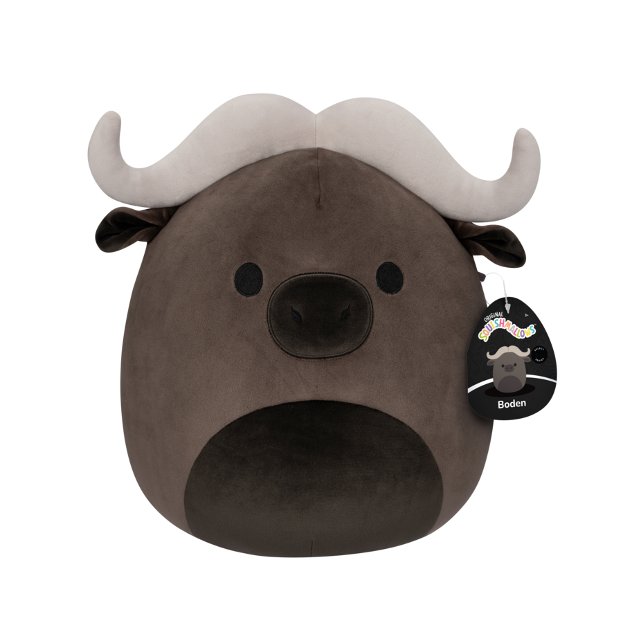 Squishmallows Boden the Brown Water Buffalo 12" Select Series Stuffed Plush