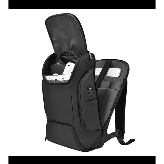 Traveler's Choice BREENON Black Computer Laptop 19" Backpack USB Port