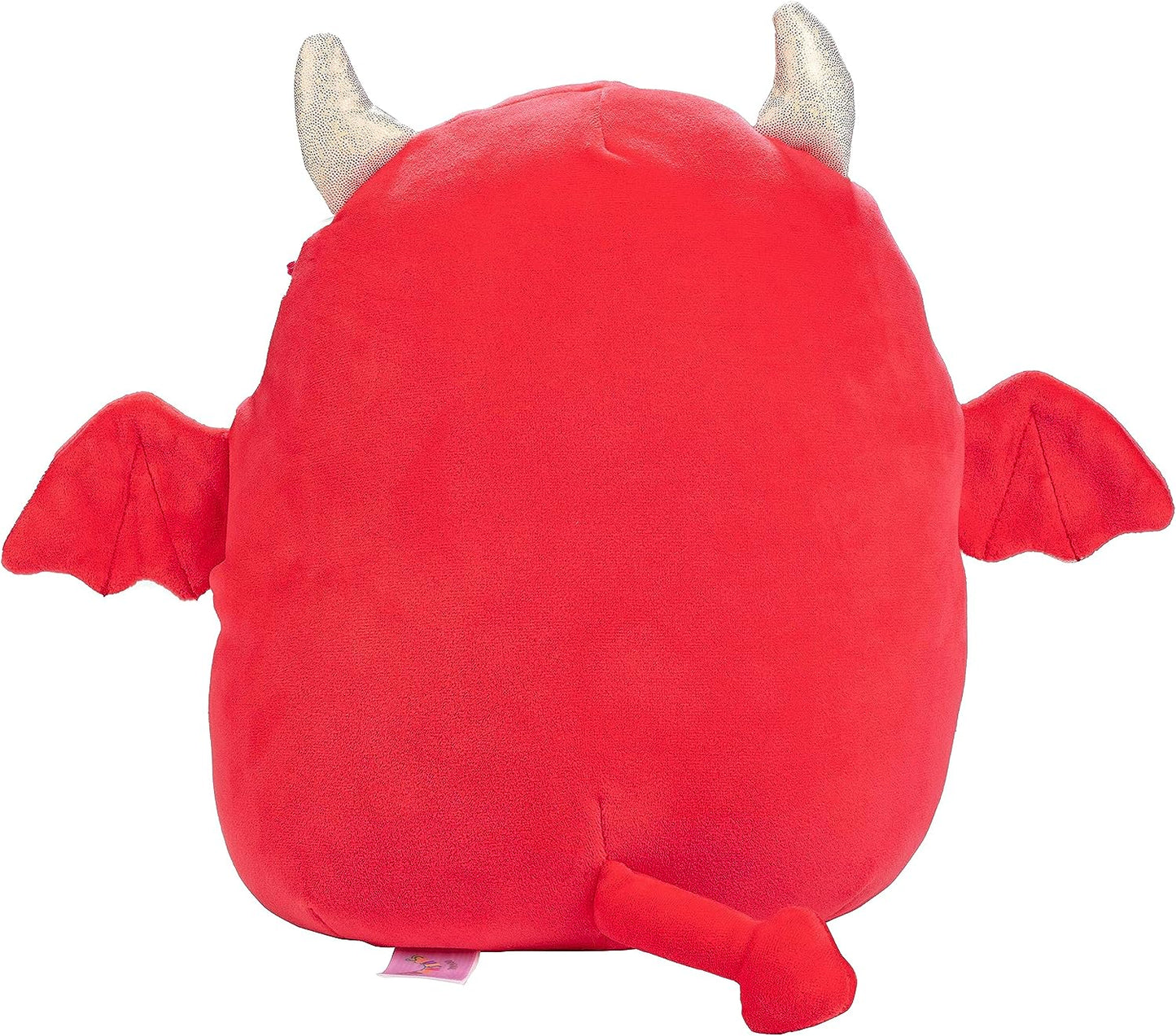 Squishmallows Karlie the Devil Bat Winking Eye with Gold Shimmering Horns & Wings 12" 2023 Halloween Collection Stuffed Plush - walk-of-famesports