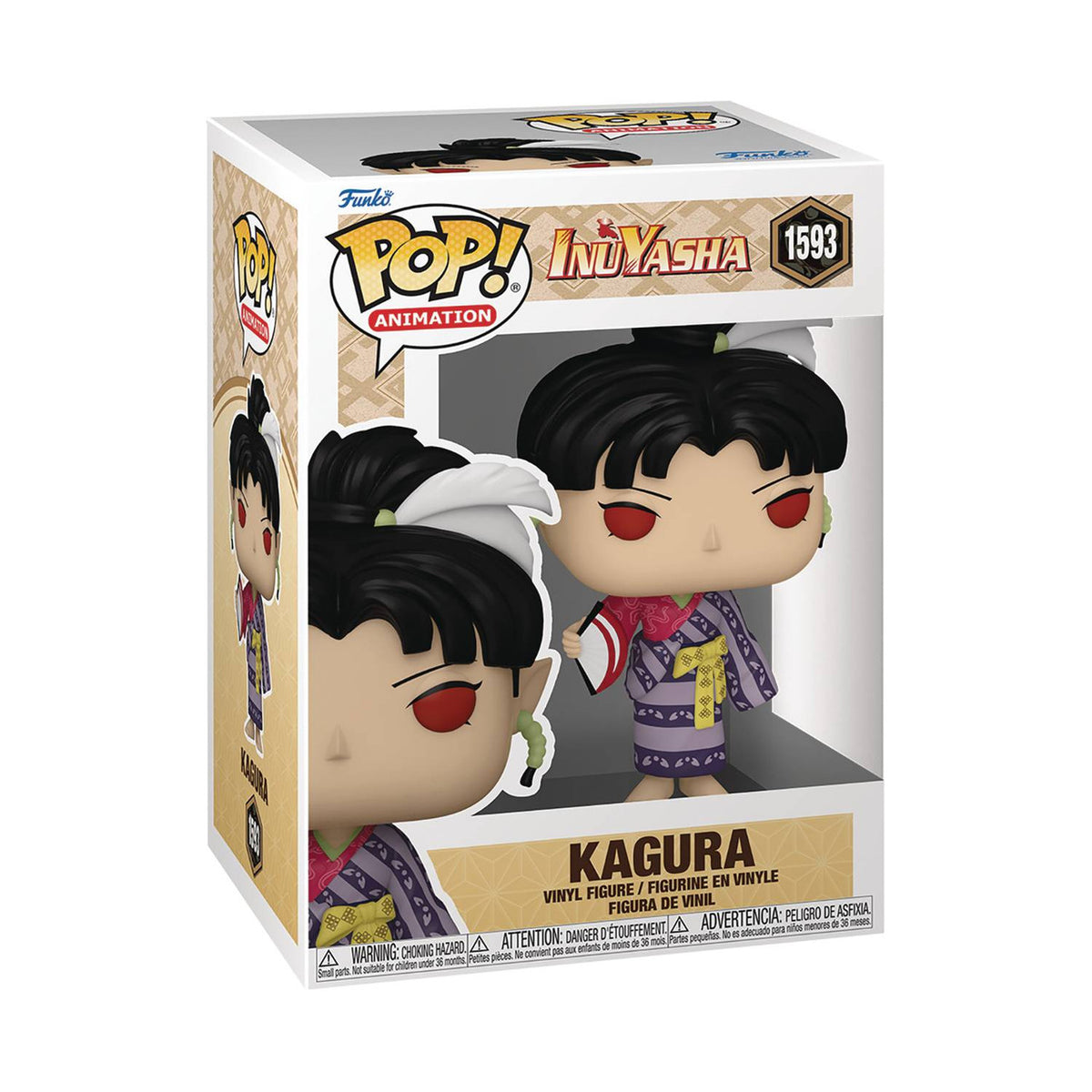 Funko Pop! Animation InuYasha Kagura #1593 Vinyl Figure - Box Wear
