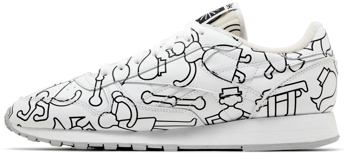 Reebok Classic Leather Eames The Coloring Toy 12M - NEW