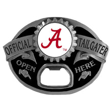 将图片加载到图库查看器,NCAA Team Tailgater Belt Buckle Bottle Opener - Assorted Teams Choose Your
