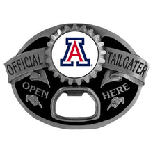 将图片加载到图库查看器,NCAA Team Tailgater Belt Buckle Bottle Opener - Assorted Teams Choose Your