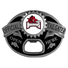 将图片加载到图库查看器,NCAA Team Tailgater Belt Buckle Bottle Opener - Assorted Teams Choose Your