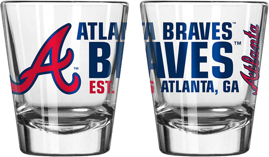 MLB Official Licensed 2 oz Shot Glass - Choose Yours