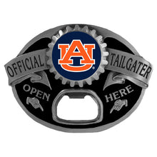 将图片加载到图库查看器,NCAA Team Tailgater Belt Buckle Bottle Opener - Assorted Teams Choose Your