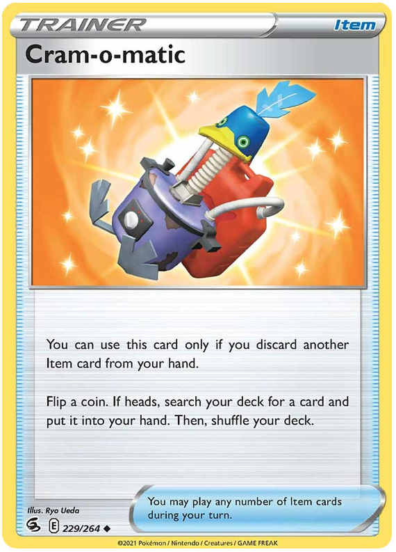Sword and Shield Fusion Strike 229 Cram-o-matic