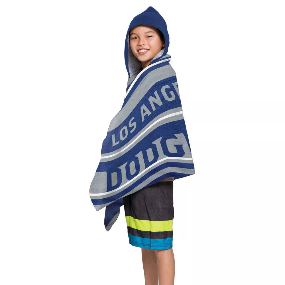 Los Angeles Dodgers Juvy Hooded Towel 22' x 51"