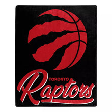 将图片加载到图库查看器,Toronto Raptors Micro Raschel Throw Blanket 50" x 60"