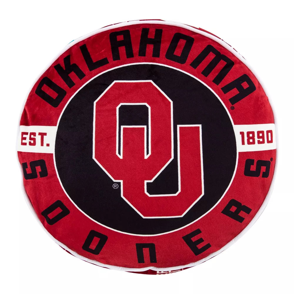NCAA Oklahoma Sooners 15" Cloud Pillow