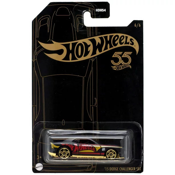 Hot Wheels Pearl & Chrome 2023 '15 Dodge Challenger SRT Diecast Car 6/6