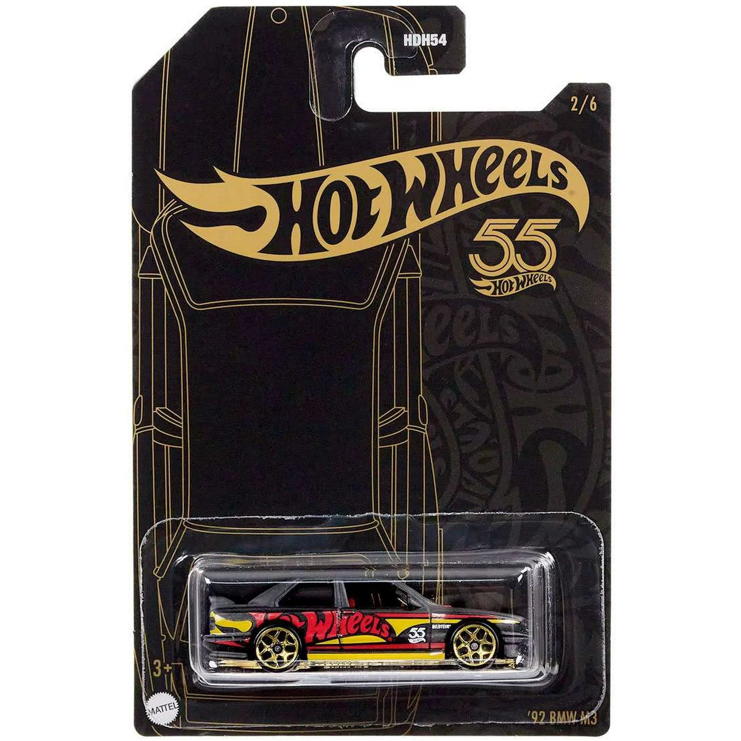 Hot Wheels Pearl & Chrome 2023 '92 BMW M3 Diecast Car 2/6