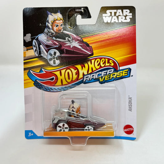 Hot Wheels RacerVerse Die-Cast Vehicle with Ahsoka