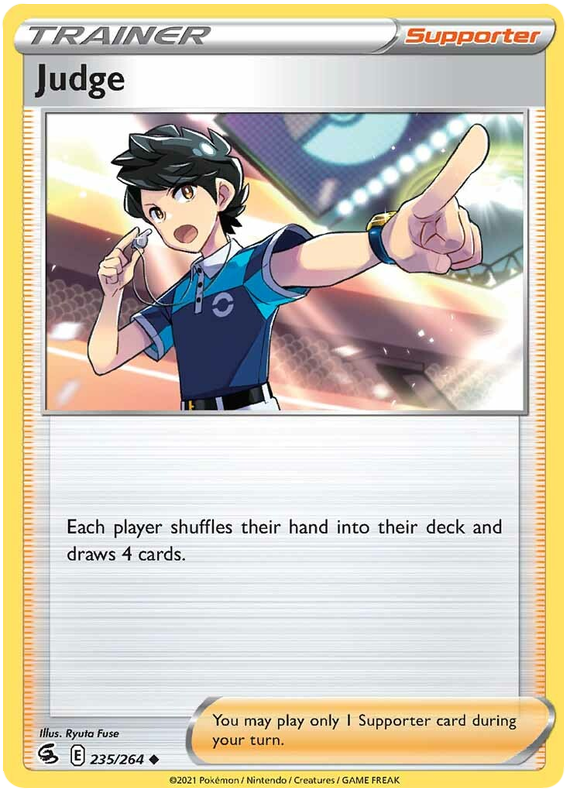 Sword and Shield Fusion Strike 235 Judge