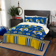 将图片加载到图库查看器,Los Angeles Rams Bed in Bag Comforter Set-Assorted Size