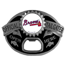 将图片加载到图库查看器,MLB Team Tailgater Belt Buckle Bottle Opener - Assorted Teams Choose Your