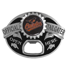 将图片加载到图库查看器,MLB Team Tailgater Belt Buckle Bottle Opener - Assorted Teams Choose Your