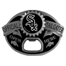 将图片加载到图库查看器,MLB Team Tailgater Belt Buckle Bottle Opener - Assorted Teams Choose Your