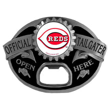将图片加载到图库查看器,MLB Team Tailgater Belt Buckle Bottle Opener - Assorted Teams Choose Your