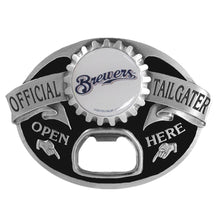 将图片加载到图库查看器,MLB Team Tailgater Belt Buckle Bottle Opener - Assorted Teams Choose Your