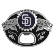 将图片加载到图库查看器,MLB Team Tailgater Belt Buckle Bottle Opener - Assorted Teams Choose Your