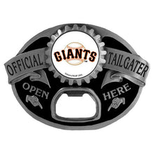 将图片加载到图库查看器,MLB Team Tailgater Belt Buckle Bottle Opener - Assorted Teams Choose Your