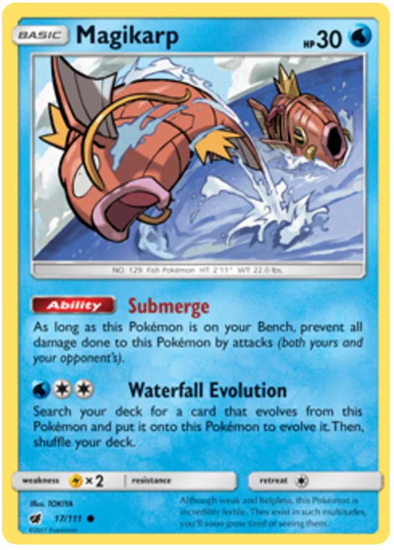 Sun and Moon Crimson Invasion 017 Magikarp