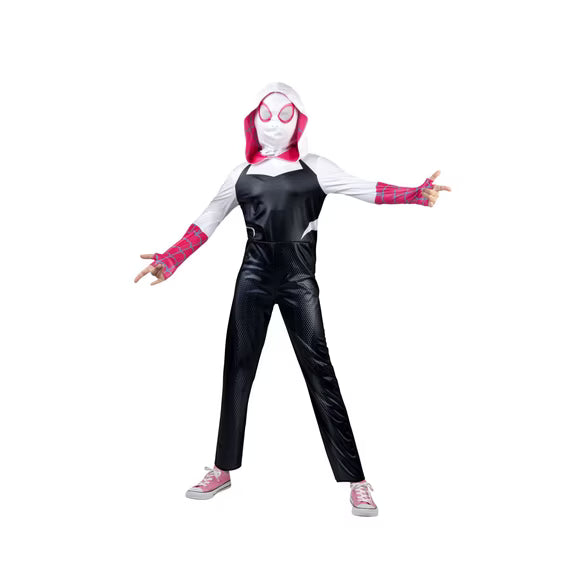 Marvel Ghost-Spider Kids Costume, Size 7–8
