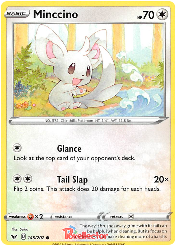 Sword and Shield Sword & Shield 145 Minccino