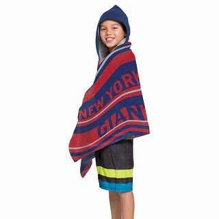 NFL New York Giants Juvy Hooded Towel 22"x51"
