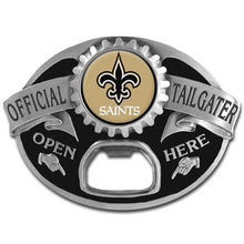 تحميل الصورة إلى عارض المعرض، NFL Team Tailgater Belt Buckle Bottle Opener - Assorted Teams Choose Your