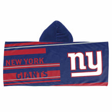 将图片加载到图库查看器,NFL New York Giants Juvy Hooded Towel 22"x51"