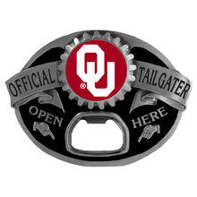 将图片加载到图库查看器,NCAA Team Tailgater Belt Buckle Bottle Opener - Assorted Teams Choose Your
