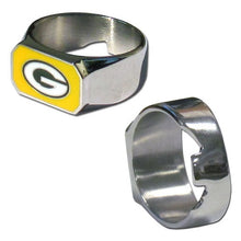 تحميل الصورة إلى عارض المعرض، NFL Official Team Ring/Bottle Opener - Assorted Team Choose your