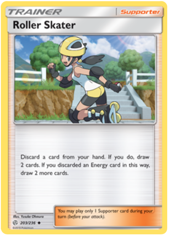 Sun and Moon Cosmic Eclipse - 203 Roller Skater
