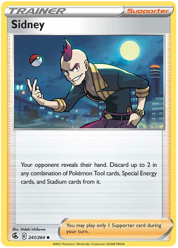 Sword and Shield Fusion Strike 241 Sidney