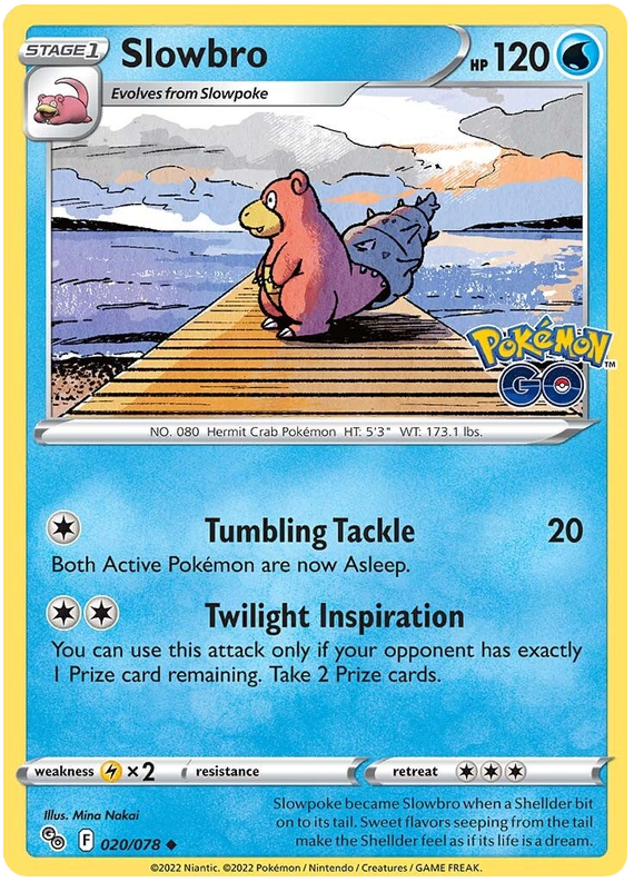 Sword and Shield Pokemon Go 20 Slowbro