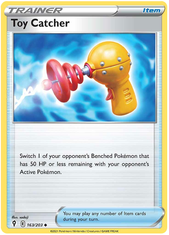 Sword and Shield Evolving Skies 163 Toy Catcher