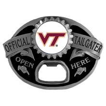 将图片加载到图库查看器,NCAA Team Tailgater Belt Buckle Bottle Opener - Assorted Teams Choose Your