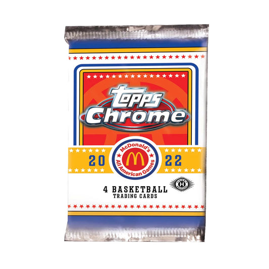 2022 Topps Chrome McDonald's All American Blaster Box