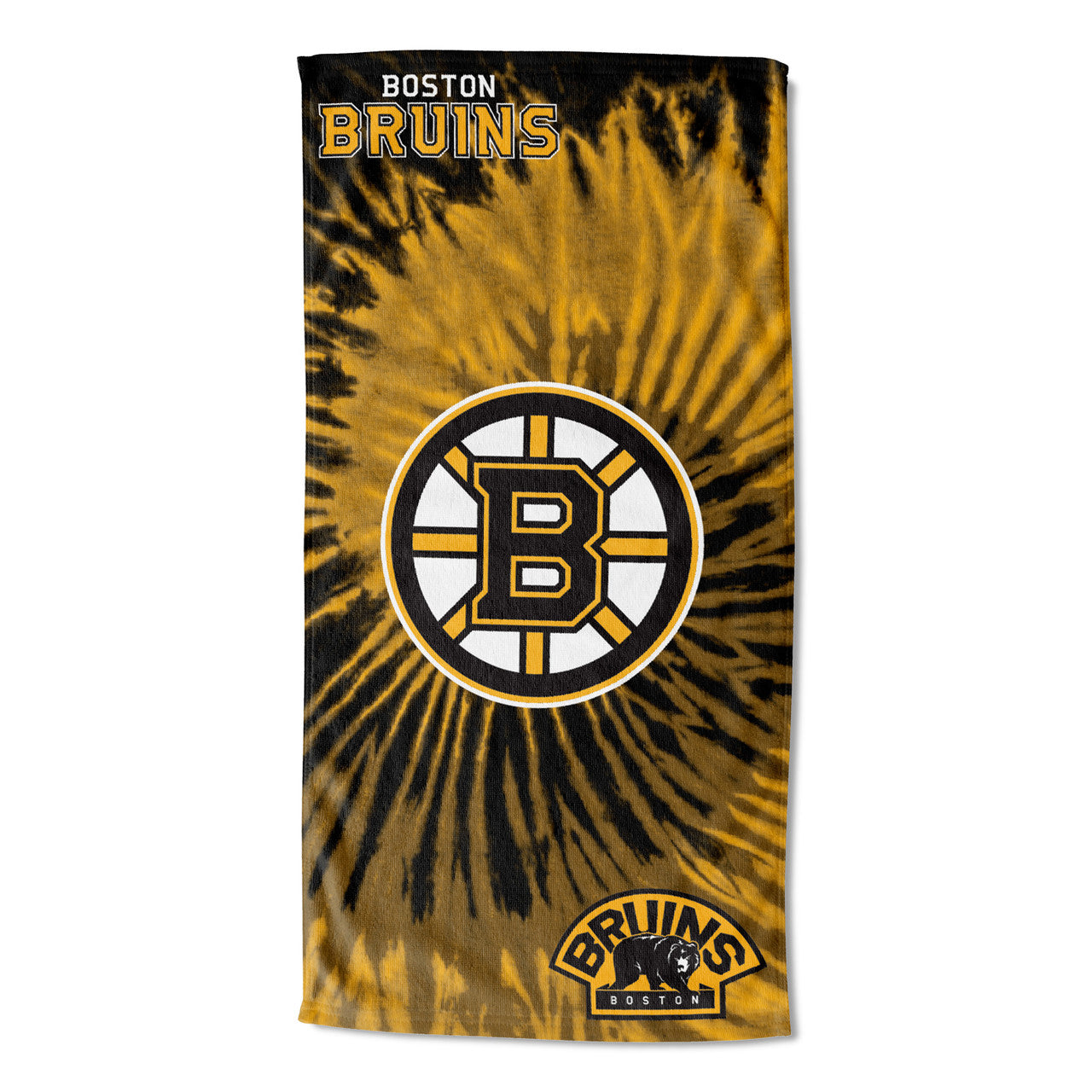 Boston Bruins Psychedelic Beach Towel 30"x60"