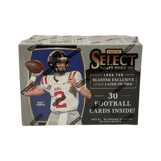 2022 Panini Select Draft Pick NFL Trading Cards Blaster Box