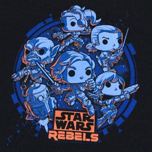 将图片加载到图库查看器,Funko Pop! Star Wars Rebels Men's Black T-Shirt - (XL)
