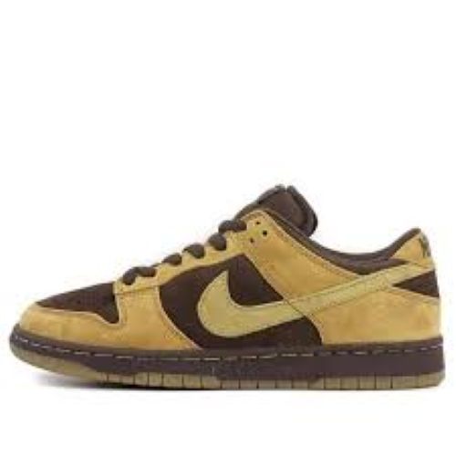2002 Nike SB Dunk Low Brown Pack Size 9.5M / 11W Clean OG Silver Box