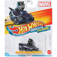 将图片加载到图库查看器,Hot Wheels RacerVerse Die-Cast Vehicle with Black Panther - walk-of-famesports