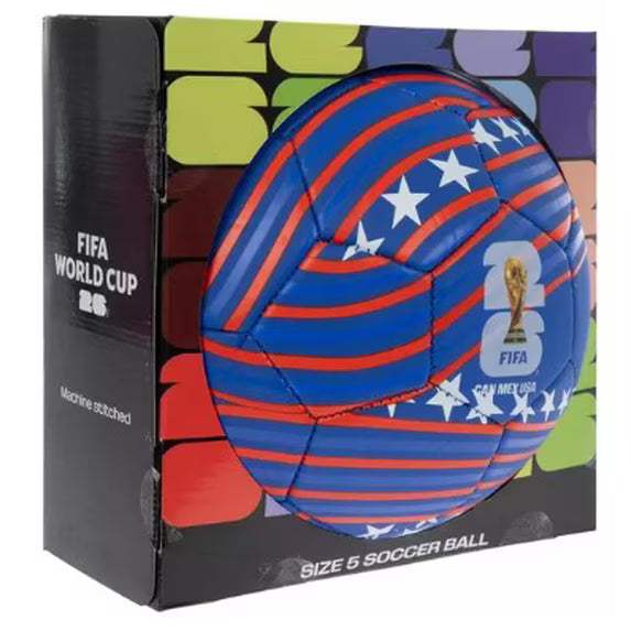 Capelli Sport FIFA World Cup 26 USA Soccer Ball, Size 5